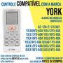 Imagem de Controle remoto Ar Condicionado Compatível York GZ-12A-E1 Split YJKA07FS DJKA07FS ADA/ADK