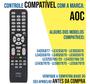 Imagem de Controle Remoto Compatível com TV AOC led Lcd smart LE32S5760 LE43S5977 LE43S5760/20 LE55U7970