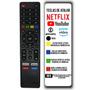 Imagem de Controle Remoto Compativel com Tv Multilaser Com Teclas Netflix Youtube Globoplay Prime Video