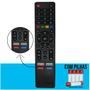 Imagem de Controle Remoto Compativel com Tv Multilaser Com Teclas Netflix Youtube Globoplay Prime Video