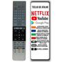 Imagem de Controle Remoto Compatível com Tv Netflix Google Play Youtube - Lelong
