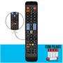 Imagem de  Controle Remoto Compatível com TV Samsung Smart Com Teclas Netflix Amazon