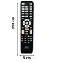Imagem de Controle Remoto Compatível Com TV Smart AOC SK8050 Resistente