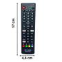 Imagem de Controle Remoto Compatível Com TV Smart SK9053 E Outros