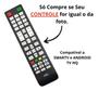 Imagem de Controle Remoto Compatível Para Tv Smart HQ Hqs43nkh Hqs32nkh Hk320df LE-7076 / Sky-9188