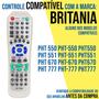 Imagem de Controle Remoto Compatível Philco / Britânia Dvd Home Theater Pht550 Pht660n Ph670