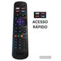 Imagem de Controle Remoto Compativel Philco Roku Tv PTV58G70R2CSGBL 4K LED TV PTV58G7UR2CSBL FBG-9125