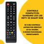 Imagem de Controle Remoto Compativel TV SAMSUNG Todos os Modelos LCD LED HDTV 3D + Pilhas