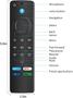 Imagem de Controle remoto de voz de substituição para TVs inteligentes Fire AMZ
