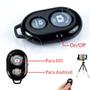 Imagem de Controle Remoto Disparador Foto Bluetooth Selfie Preto Nº10