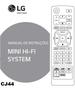 Imagem de Controle Remoto Original LG Akb74955362 Mini System Cl65 Xboom 5362 Om7560 Om5560 Bluetooth Hi-fi