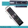 Imagem de Controle Remoto Para Smart TV 4K  Kit com 2 Unidades e Pilhas AAA