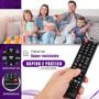 Imagem de Controle Remoto Para Tv Samsung LCD Smart Hub Universal Futebol