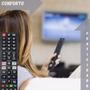 Imagem de Controle Remoto Para Tv Samsung Smart Hub + 2 Pilhas