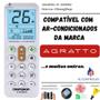 Imagem de Controle Remoto Universal K-2080e para Ar Condicionado Agratto e muitas outras marcas