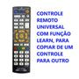 Imagem de Controle remoto universal learning mode sky-9156