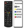 Imagem de Controle Remoto Universal: Panasonic Viera Tools TV - Sincronização Simplificada e Controle Total