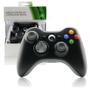 Imagem de Controle Sem Fio Compatível com Xbox 360 Joystick Wireless Preto