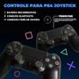 Imagem de Controle sem fio Joystick Wireless PC e TV Smart console Nova Geração 2024 Doubleshock Sensibilidade suave original Anti imputlag