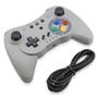 Imagem de Controle Sem Fio Nintendo Wii U Pro Turbo Bluetooth Cinza