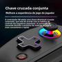 Imagem de Controle Sem Fio RGB para Tablet e Switch - Joystick Bluetooth com Alongamento para P3