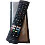 Imagem de Controle Tv Multilaser 4K Tl025 Tl026 Tl032 Tl039 + Capa