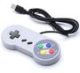 Imagem de Controle Usb compativel Snes Super Para Pc Raspberry Mac Linux