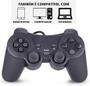 Imagem de Controle Usb Para Pc Notebook Computador Joystick Manete Ps3