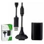 Imagem de Controle Xbox 360 Original Sem Fio Com Bateria Cabo Usb