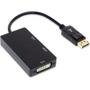 Imagem de Conversor 3 Em 1 Displayport Macho Hdmi Dvi Vga Cabo Fêmea