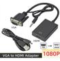 Imagem de Conversor adaptador VGA para HDMI PC/TV