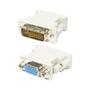 Imagem de Conversor Conector Dvi Macho x Vga Fêmea Db15 24+5 Pinos