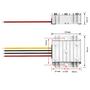 Imagem de Conversor DC-DC Buck de Alta Potência - 24V/36V/48V/60V para 12V (5A/6A/8A/10A)