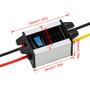 Conversor DC DROK 5V 3A Waterproof Buck 8V-22V para 1V-15V Imagem de Conversor DC DROK 5V 3A Waterproof Buck 8V-22V para 1V-15V