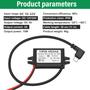 Imagem de Conversor DC Step-Down YIPIN HEXHA 24V/12V para 5V USB Type-C