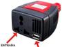 Imagem de Conversor De Tensao Carro 12V Para 110V 150W Com Tomada Usb