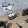 Imagem de Conversor de Tensão VPSUN 230V para 110V - 230W com 4 Portas USB