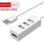 Imagem de Conversor Extensor USB - Hub Divisor de 1 para 4 Portas com Carregamento