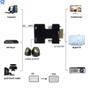 Imagem de Conversor Hdmi Fêmea P/Saída Vga Macho Áudio E Cabo P2 Macho