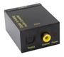 Conversor Optico Audio Spdif X Rca Digital Para Analógico - Lotus Imagem de Conversor Optico Audio Spdif X Rca Digital Para Analógico