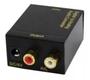 Conversor Optico Audio Spdif X Rca Digital Para Analógico - Lotus Imagem de Conversor Optico Audio Spdif X Rca Digital Para Analógico