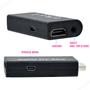 Imagem de Conversor PS2 para Digital Audio/Video HDMI Monitor TV Plug and Play Alta Qualidade