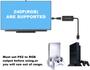 Imagem de Conversor PS2 para HDMI Y.D.F - Suporte 4:3/16:9 com Cabo