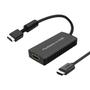 Imagem de Conversor PS2 para HDMI Y.D.F - Suporte 4:3/16:9 com Cabo