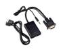 Imagem de Conversor Vga M X Hdmi F Com Audio - Tebera
