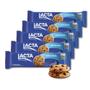 Imagem de Cookies Chocolate ao Leite Lacta Kit 5 pacotes de 80g