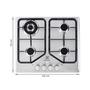 Imagem de Cooktop 4 Bocas À Gás Electrolux Gt60x Bivolt Inox