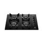 Imagem de Cooktop 4 Bocas a Gás Electrolux Mesa Vidro Experience Tripla Chama e Grade de Ferro (KE4GC)