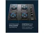 Imagem de Cooktop 4 Bocas a Gás GLP Mondial Mesa de Vidro Preto Acendimento Automático CTG-01