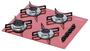 Imagem de Cooktop 4 bocas Chamalux ultra chama Bivolt Rosa / GN